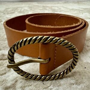 Anthropologie Genuine Leather Belt Size Small